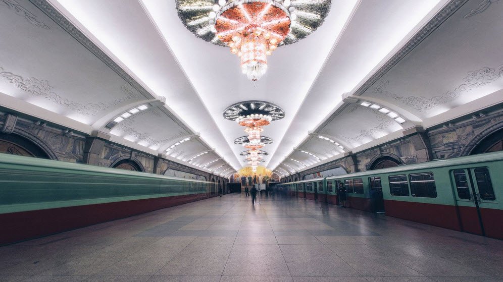 Pyongyang Metro, Pyongyang, North Korea